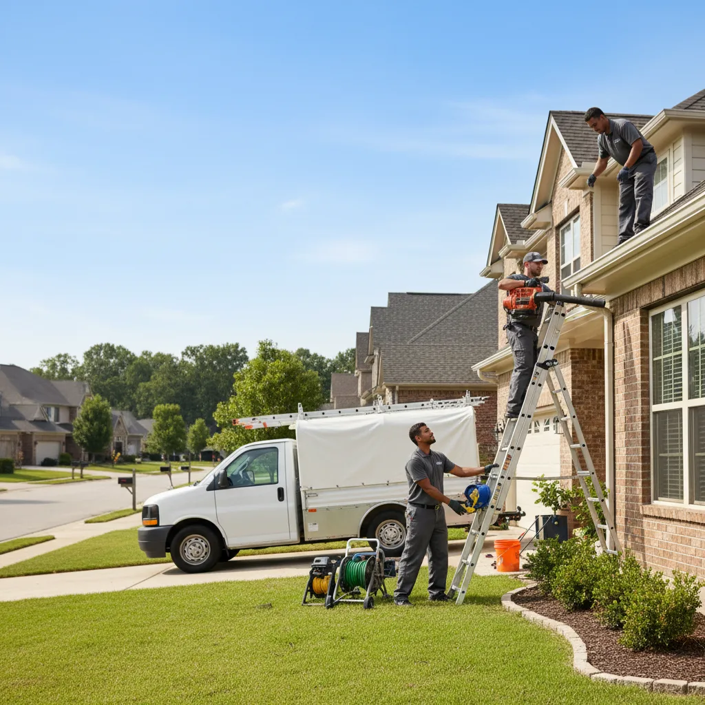 Home Gutter Service in Chappell Hill, TX near me